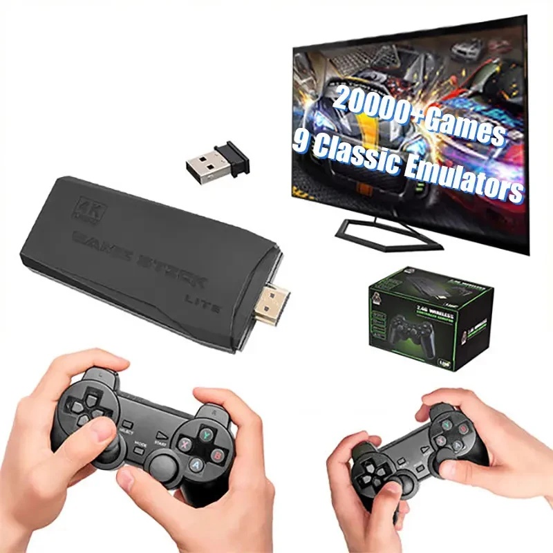 Retro Gaming Hdmi Stick - M8 Video Game Stick 4K HDMI