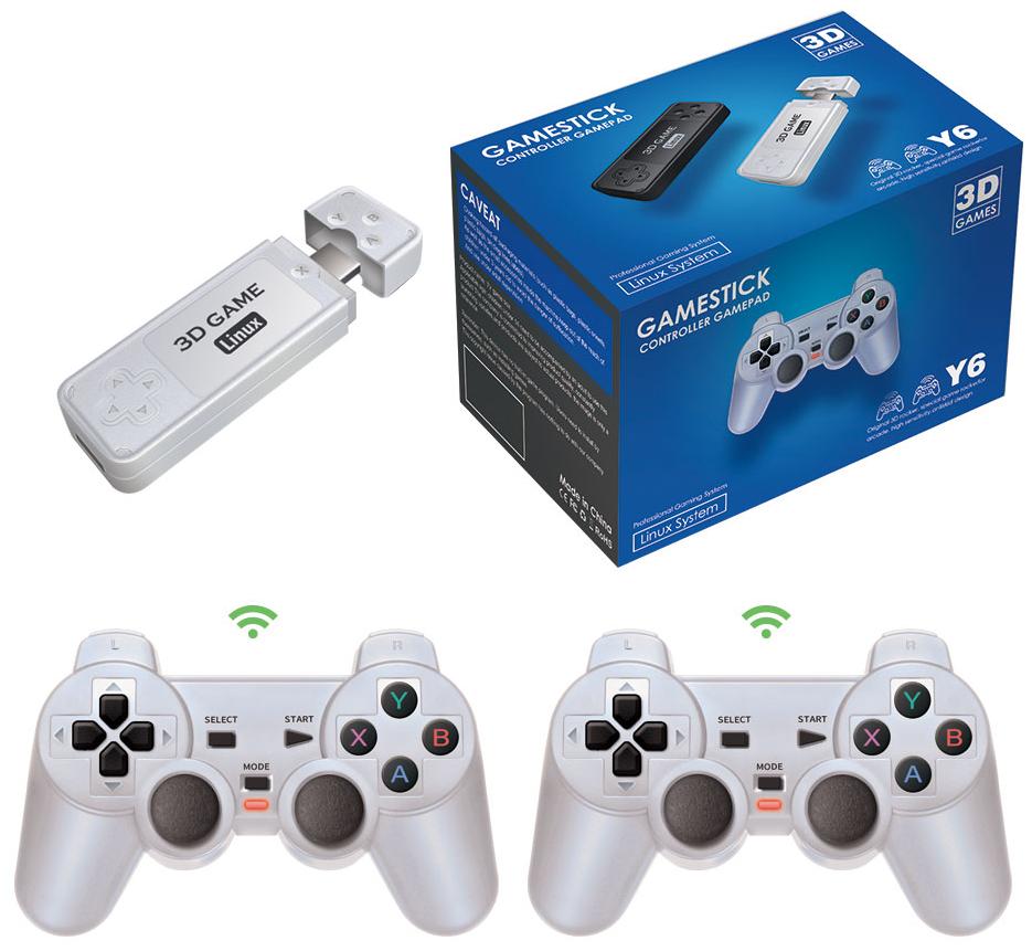 Retro Gaming Hdmi Stick - Y6 Retro Game Console 4K 60fps