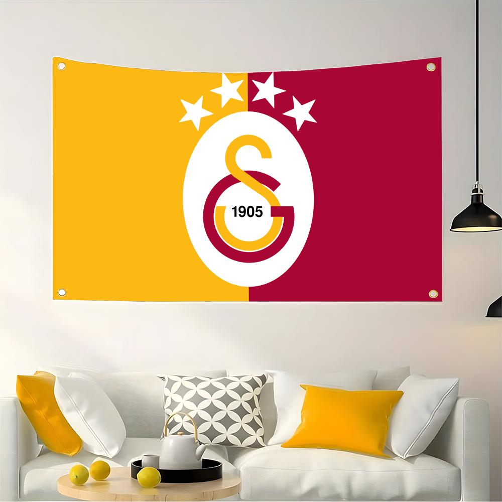 Retro Gaming Banner - Football G-Galatasaray Club Flags Retro Football