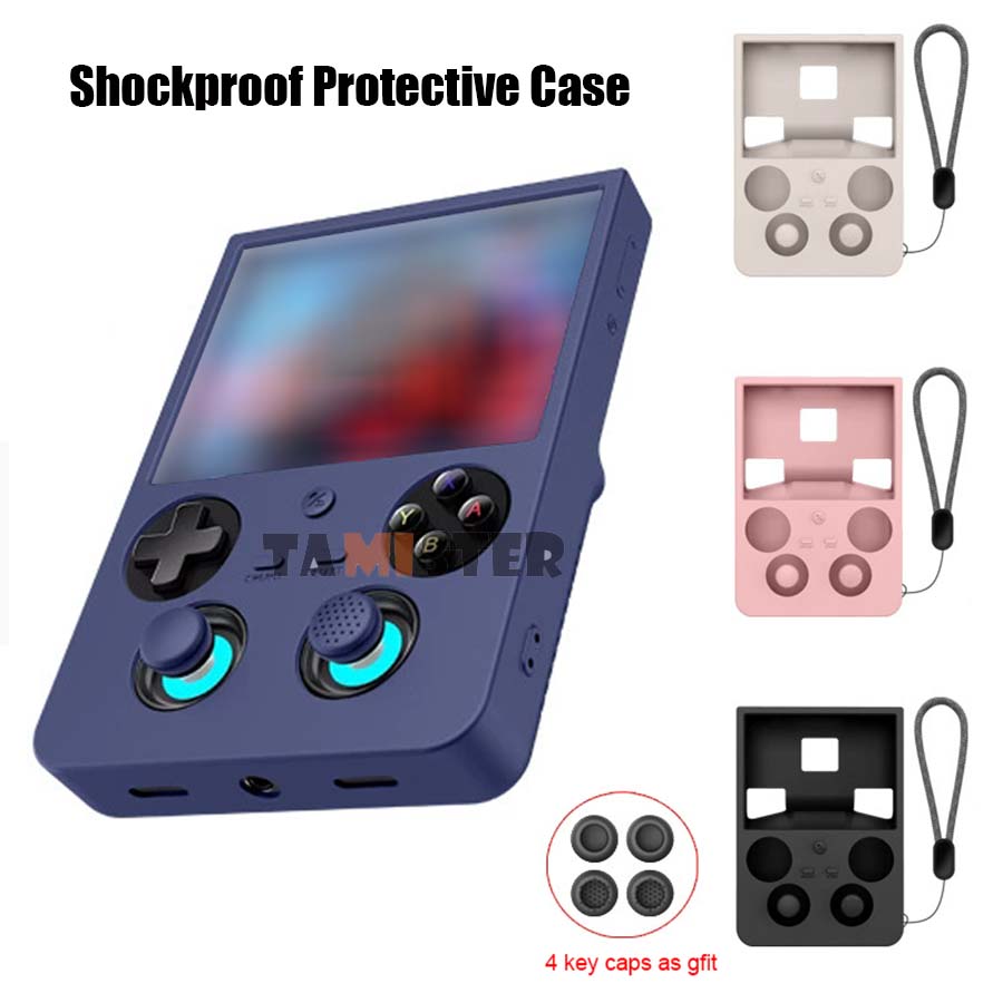 Retro Gaming Case - Silicone Protective Case For ANBERNIC RG477V