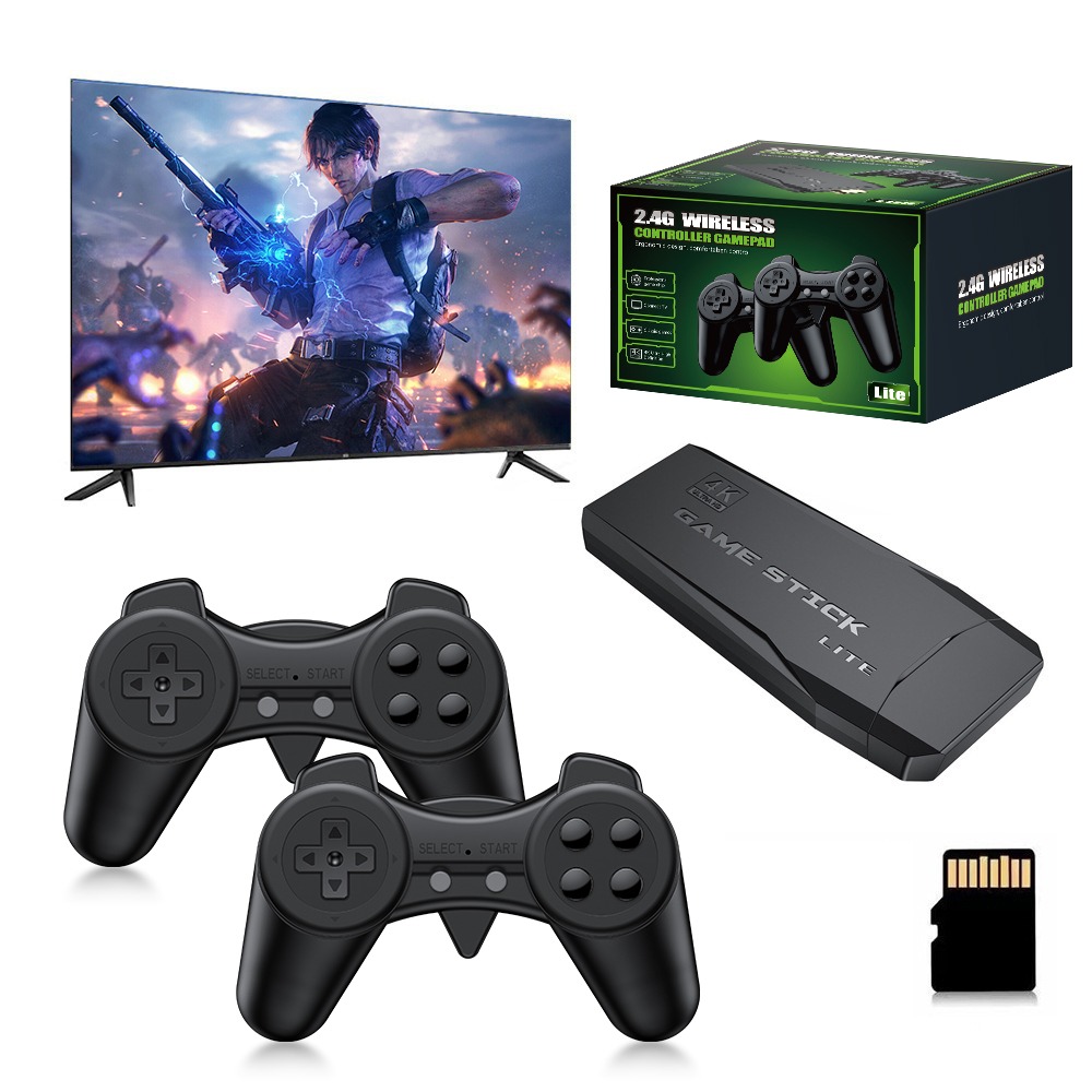 Retro Gaming Hdmi Stick - Portable 4K Retro Game Stick Console