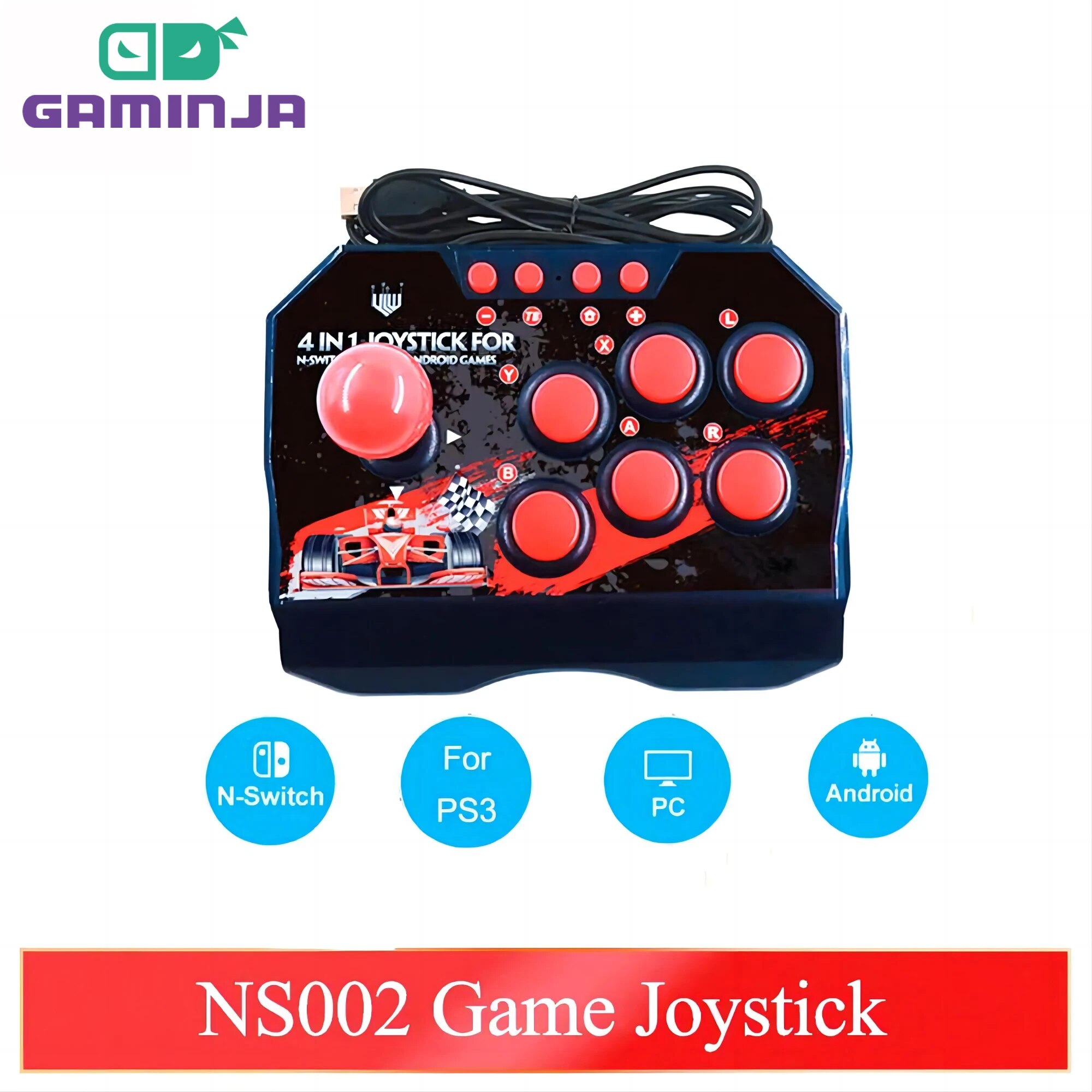 Retro Gaming For Tv - GAMINJA NS002 4 In 1 Retro
