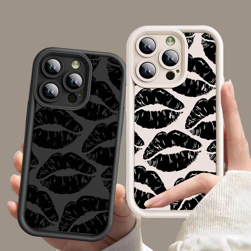 Retro Gaming Case - Fashion Lip Printed Case for Infinix