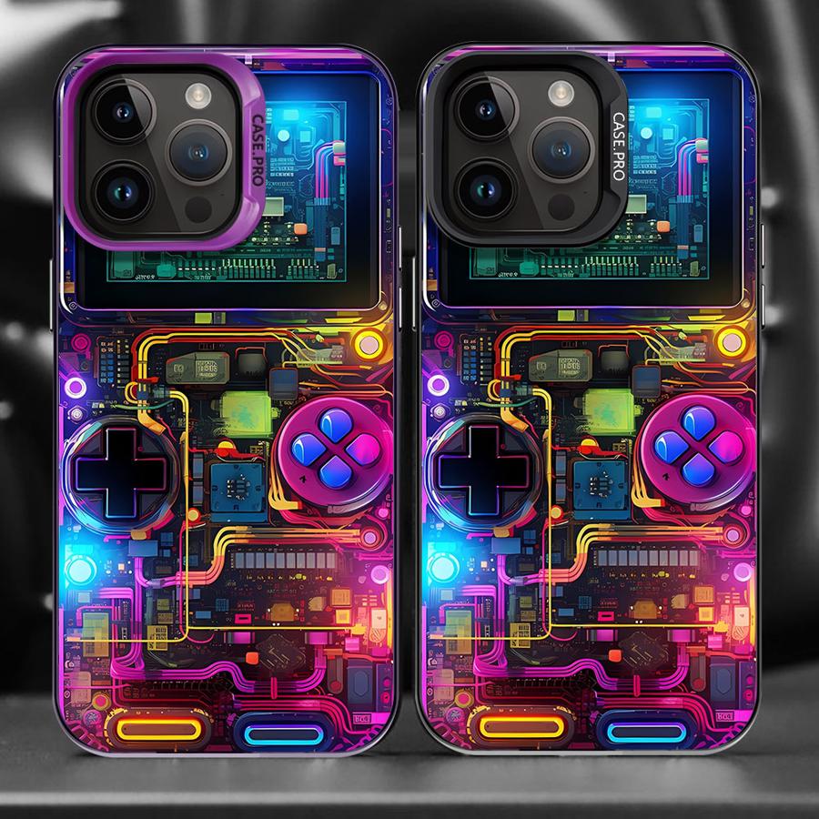 Retro Gaming Case - Retro Game Console Pattern Phone Case