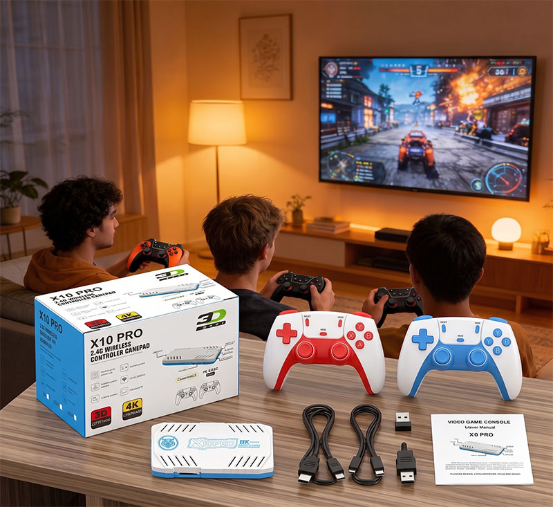 Retro Gaming For Tv - X10 PRO Retro Handheld Game Console