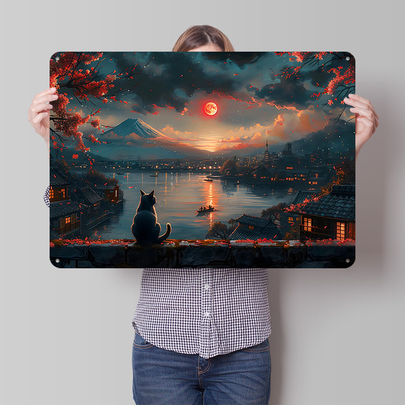 Cat Watching Sunset Over Japan - đánh giá và giá Retro Gaming Japan