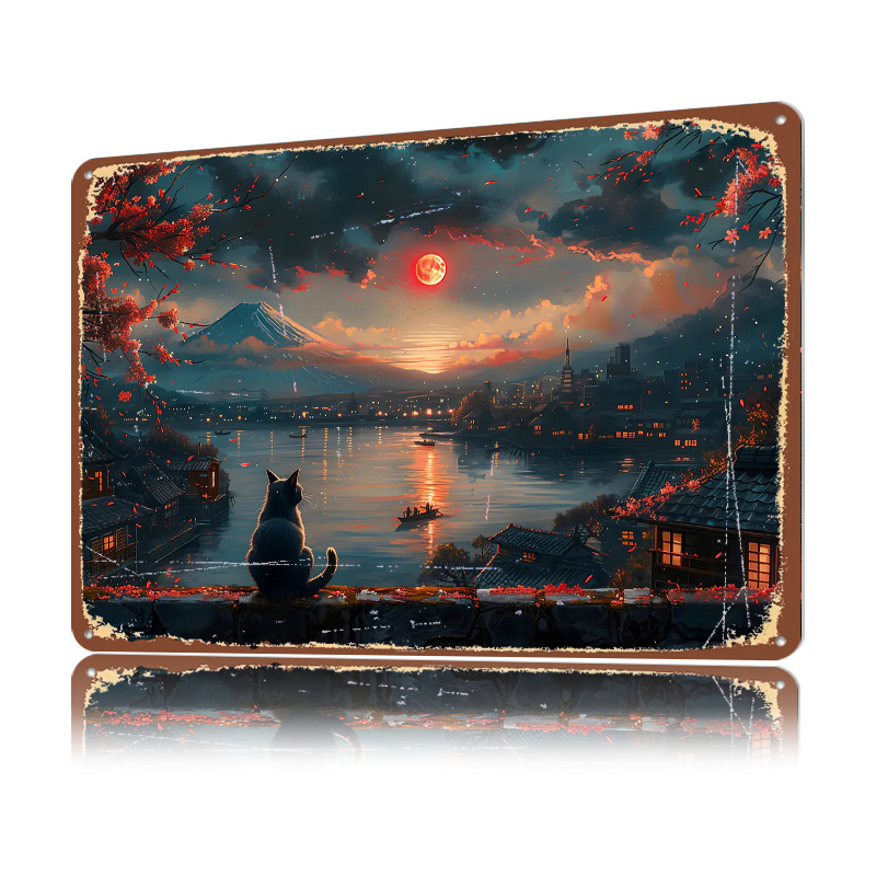 Cat Watching Sunset Over Japan - đánh giá và giá Retro Gaming Japan