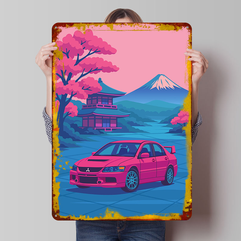 Japanese Car Evo in Japan Tin  - đánh giá và giá Retro Gaming Japan