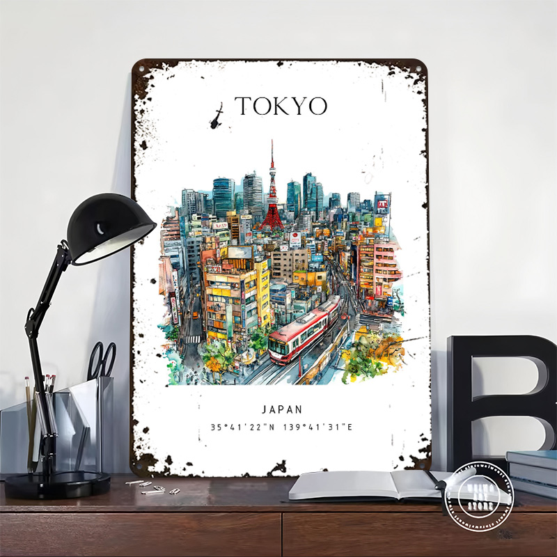 Tokyo Japan Travel Printed Pos - đánh giá và giá Retro Gaming Japan