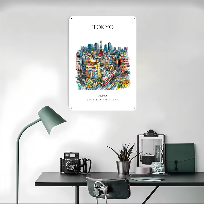 Tokyo Japan Travel Printed Pos - đánh giá và giá Retro Gaming Japan