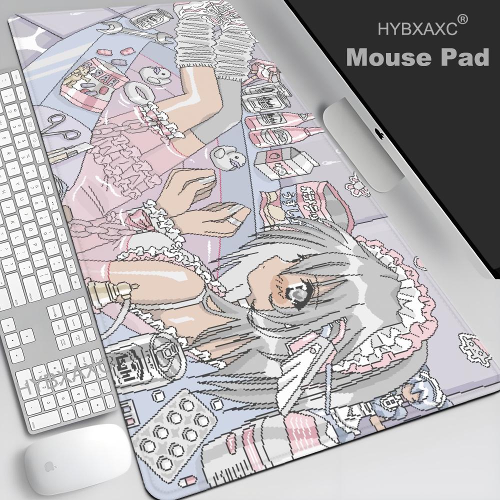 Pixel Art Anime Girl Mouse Pad - đánh giá và giá Retro Gaming Desk Setup