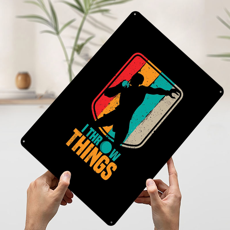 Funny Shot Put Gift Idea Tin P - đánh giá và giá Retro Gaming Room Ideas