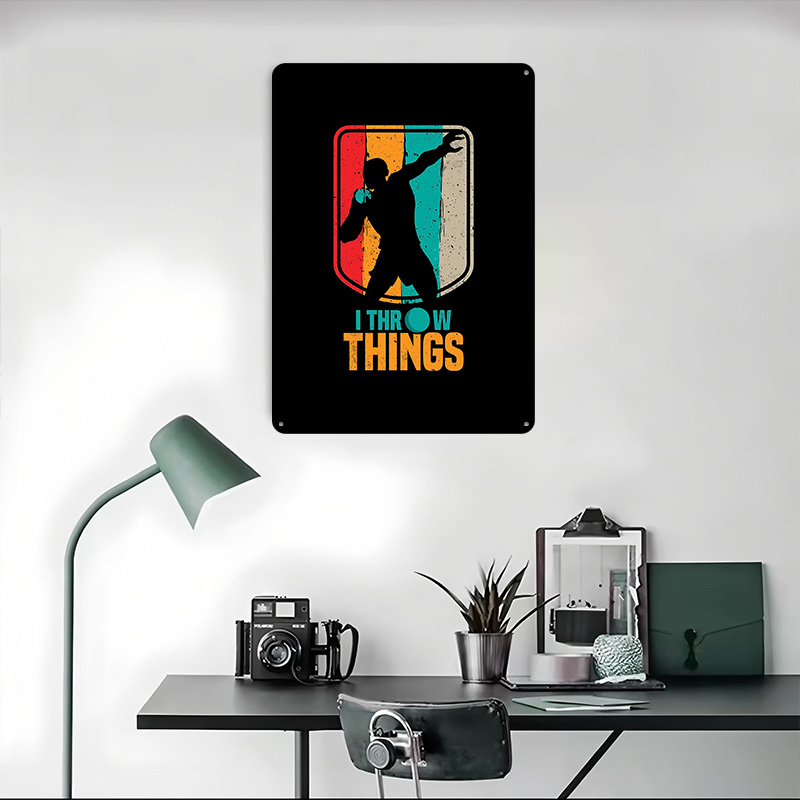 Funny Shot Put Gift Idea Tin P - đánh giá và giá Retro Gaming Room Ideas