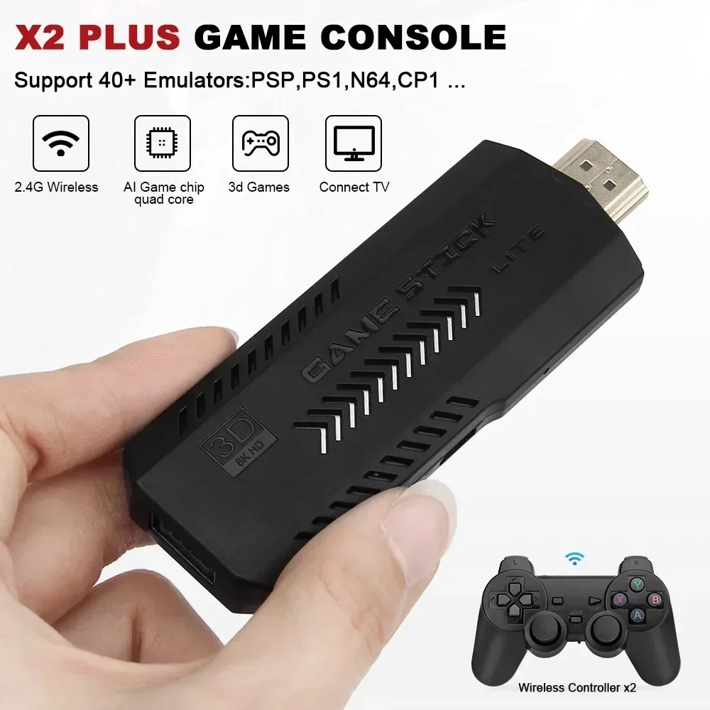 Retro Game Stick 4K 3D HD X2Pl - đánh giá và giá Retro Gaming Game Stick