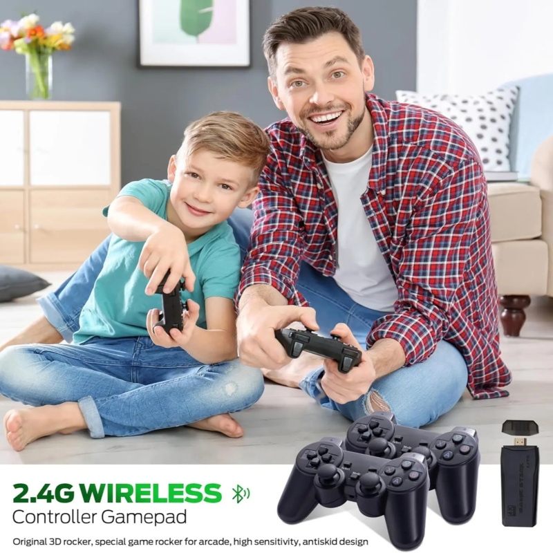 M8 Wireless Retro Game Console - đánh giá và giá Retro Gaming Hdmi Stick