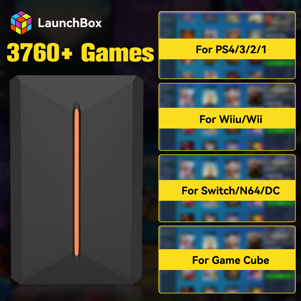 Launchbox OS Retro Gaming HDD  - đánh giá và giá Retro Gaming Emulator Pc