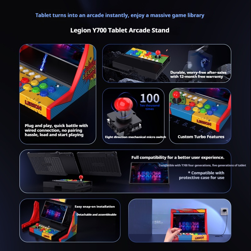 Legion Y700 Gaming Tablet Arca - đánh giá và giá Retro Gaming Emulator Pc