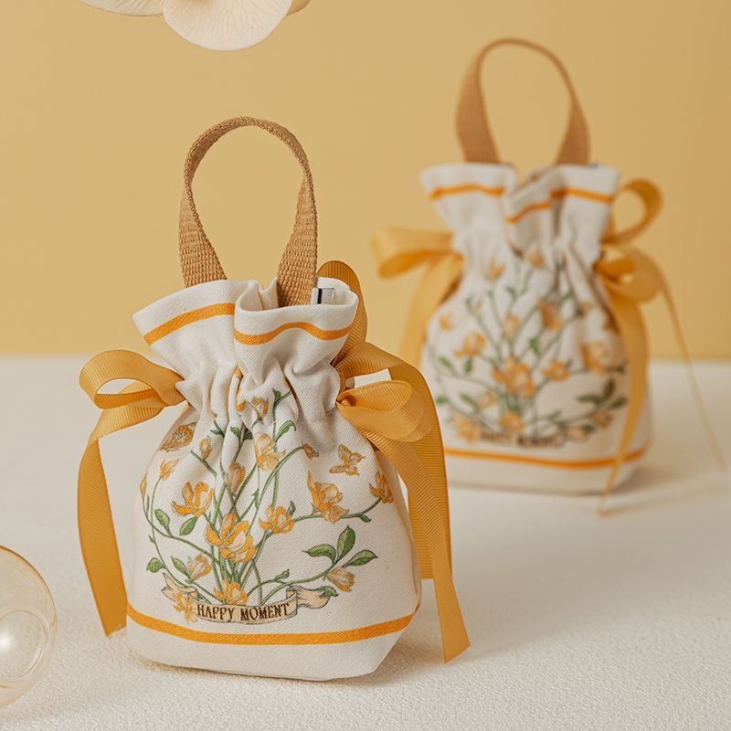 Retro Floral Pattern Drawstrin - đánh giá và giá Console Retro Gaming Portable