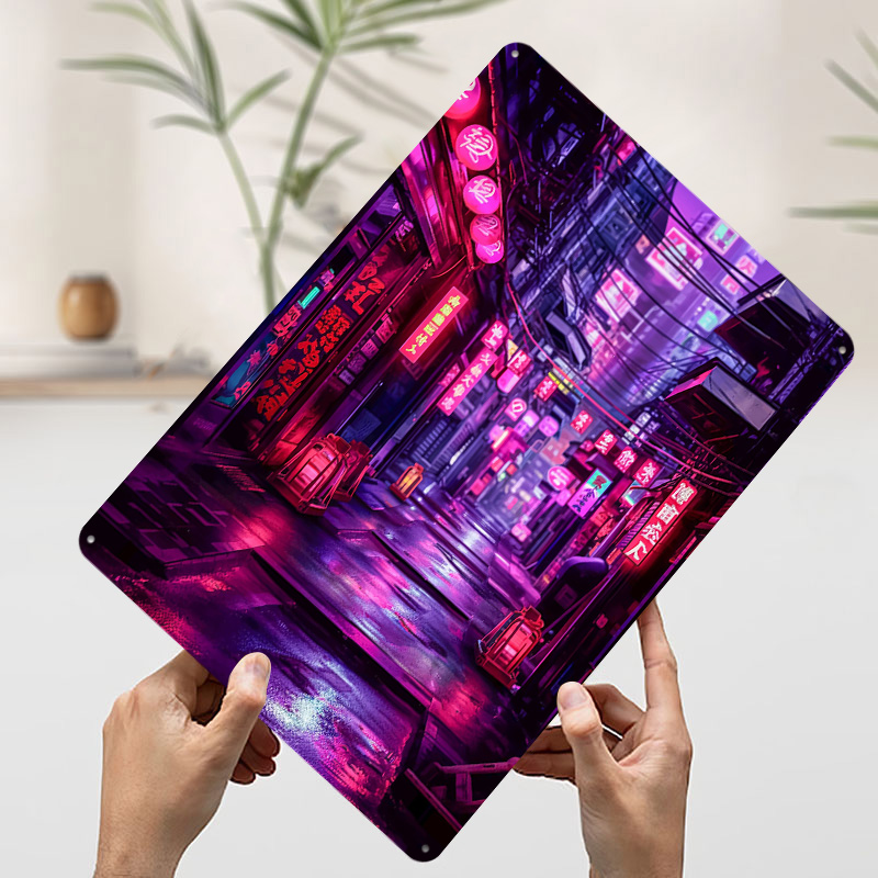 Tokyo Nights Cyberpunk Poster  - đánh giá và giá Retro Gaming Tokyo