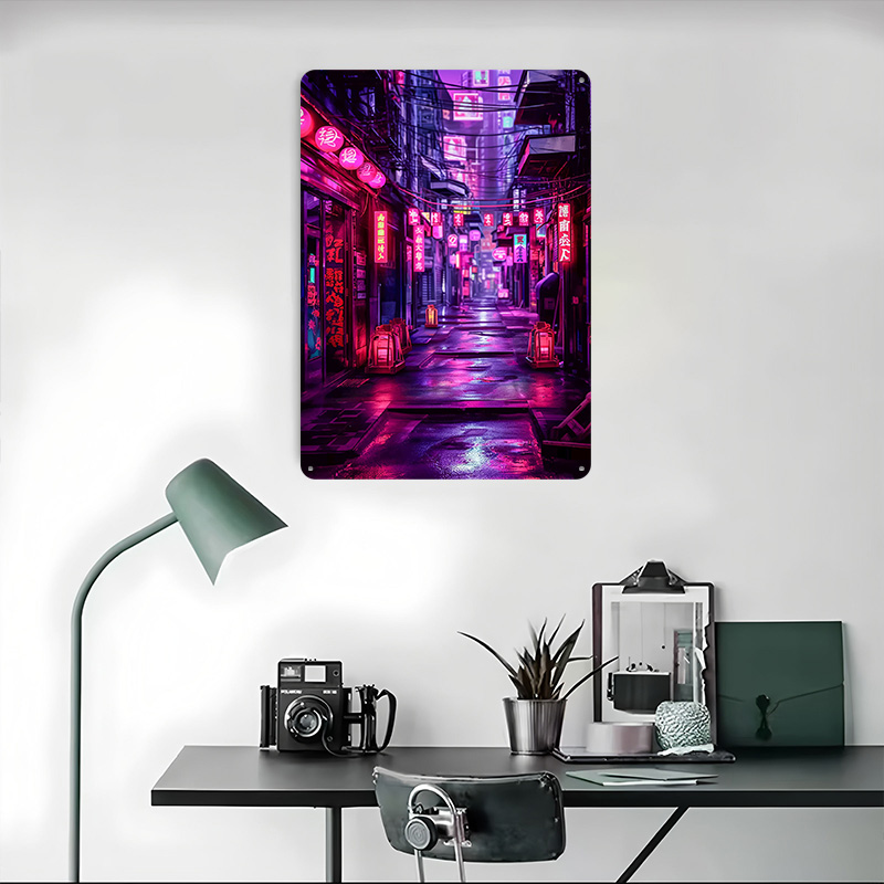 Tokyo Nights Cyberpunk Poster  - đánh giá và giá Retro Gaming Tokyo