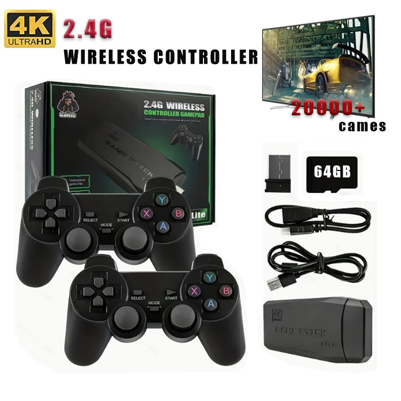 Wireless Video Game Stick 2.4G - đánh giá và giá Retro Gaming Game Stick