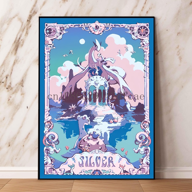 Pokemon Retro Cartoon Poster C - đánh giá và giá Retro Gaming Pokemon