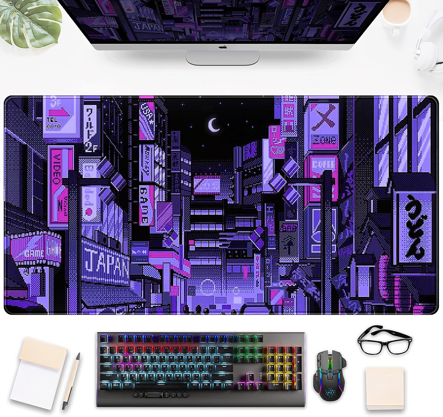 Tokyo Street Purple Neon Pixel - đánh giá và giá Retro Gaming Tokyo