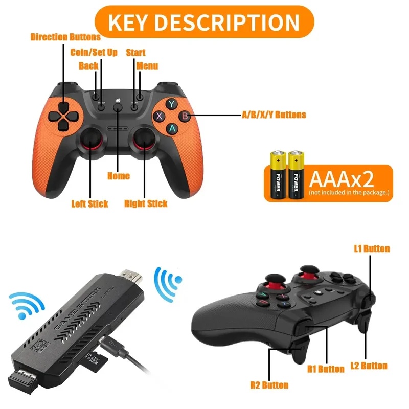 X2 Ultra Pro Retro Game Stick  - đánh giá và giá Console Retro Gaming Portable