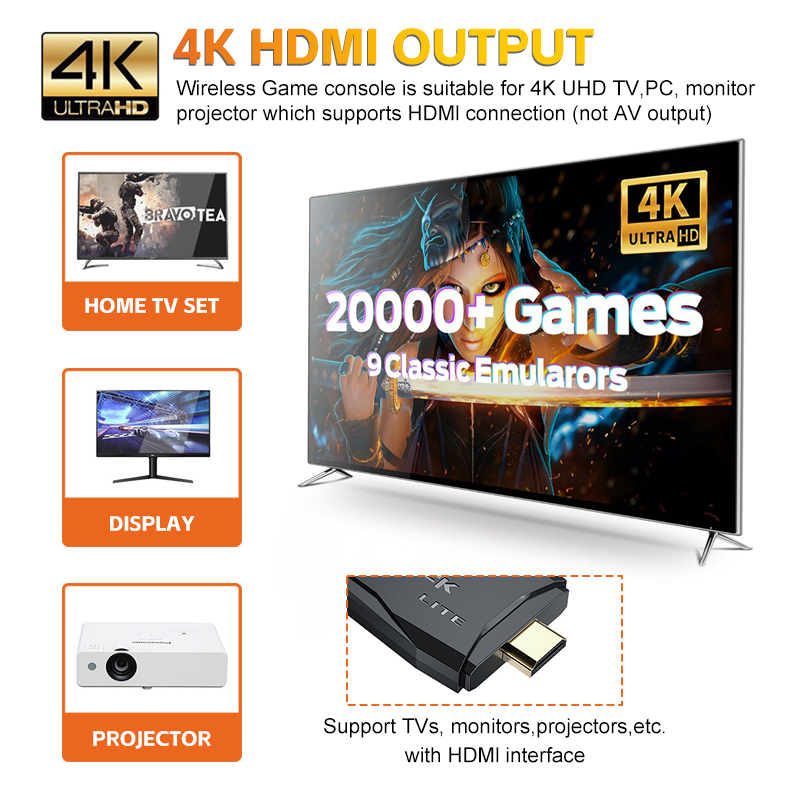 M9 Video Game Console 4K 20000 - đánh giá và giá Retro Gaming Game Stick
