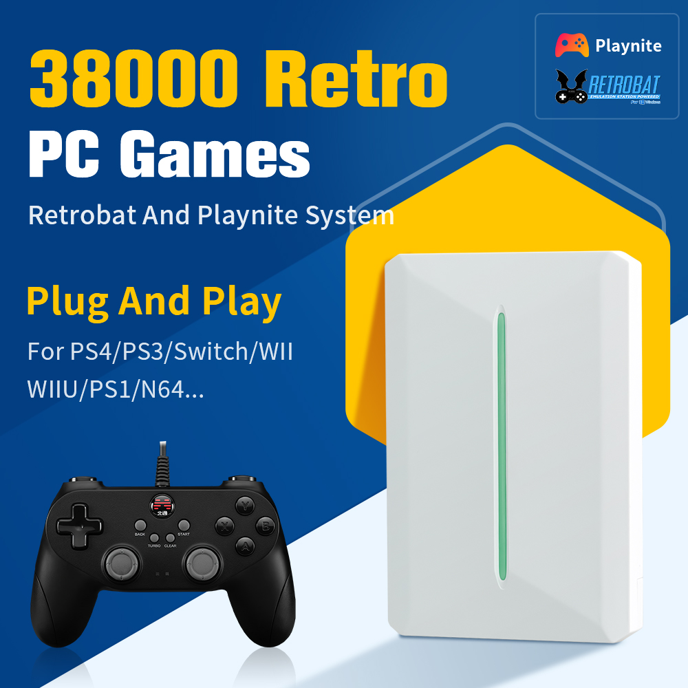 Portable 500G Retro Game Hard  - đánh giá và giá Retro Gaming Emulator Pc