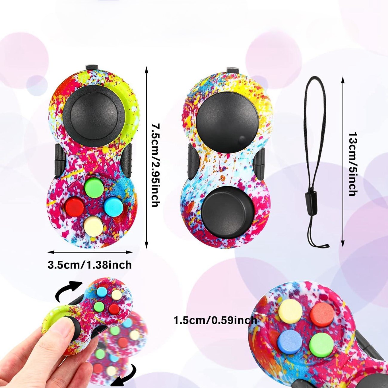 Fidget Pad Retro Classic Fidge - đánh giá và giá Console Retro Gaming Portable