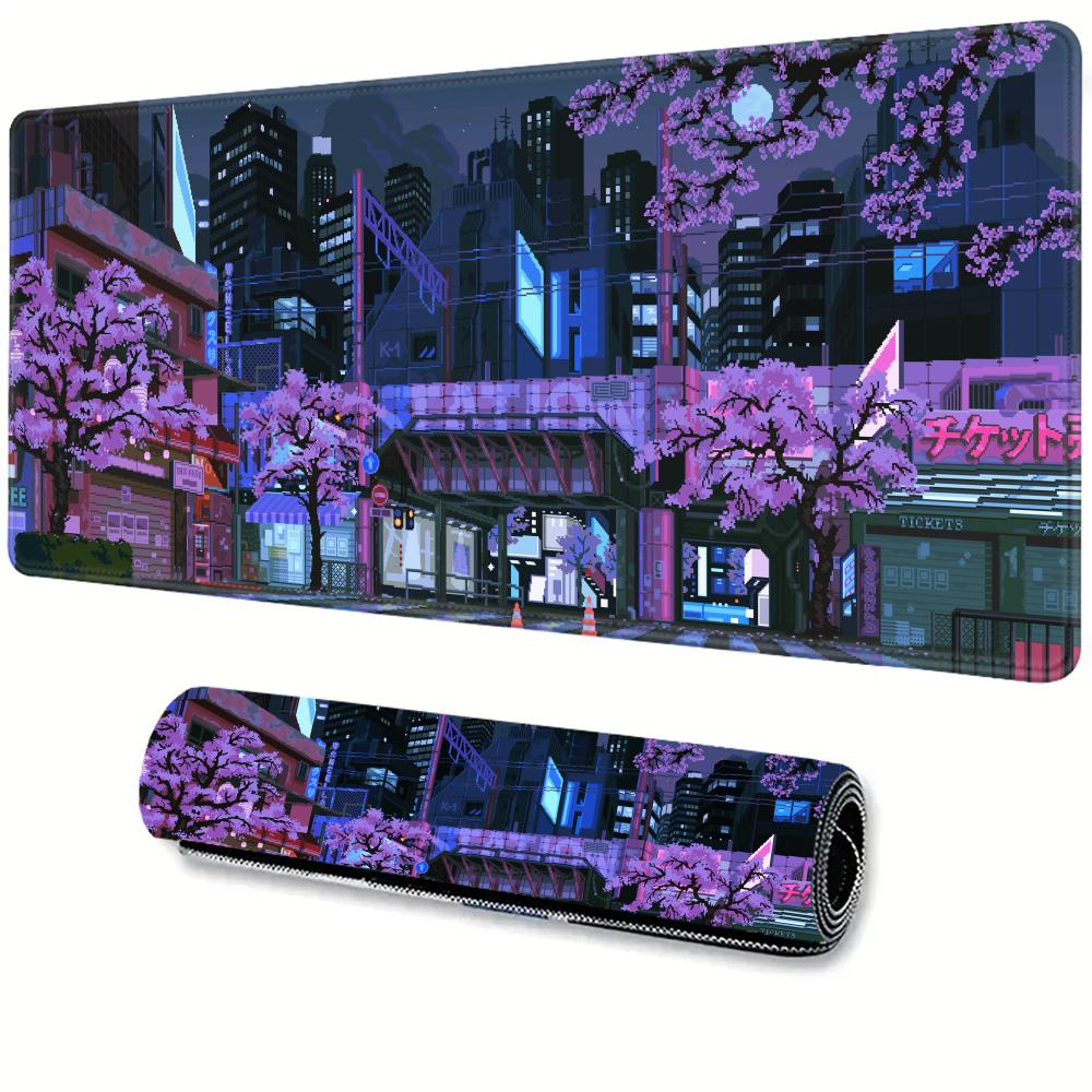 Retro Vaporwave Mousepad Neon  - đánh giá và giá Retro Gaming Tokyo
