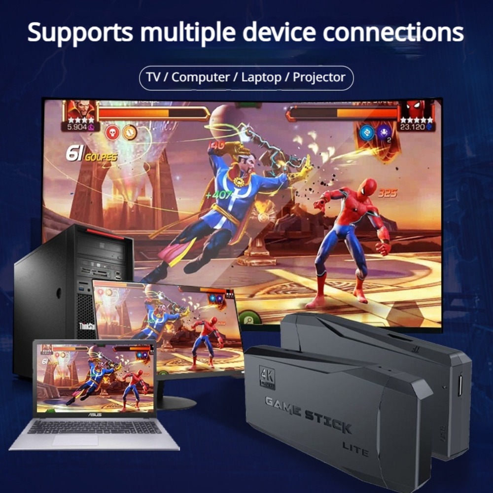 Portable 4K Retro Game Stick C - đánh giá và giá Retro Gaming Hdmi Stick