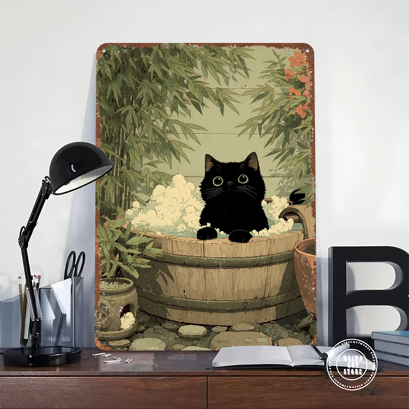 Black Cat in Japan Tub Printed - đánh giá và giá Retro Gaming Japan