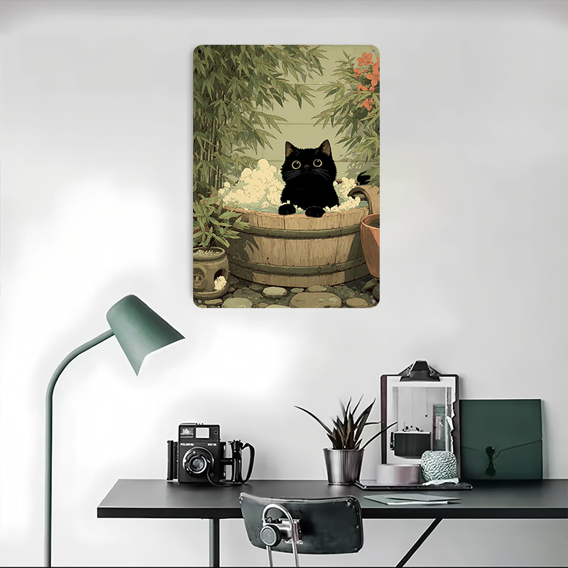 Black Cat in Japan Tub Printed - đánh giá và giá Retro Gaming Japan