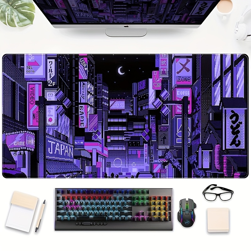 XXL Tokyo Street Desk Mat,Vibr - đánh giá và giá Retro Gaming Tokyo