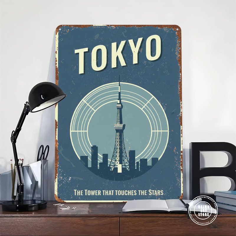 Tokyo Tower Vintage Travel Pri - đánh giá và giá Retro Gaming Tokyo