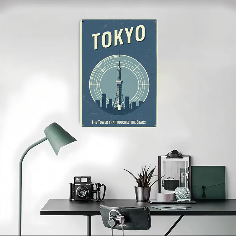 Tokyo Tower Vintage Travel Pri - đánh giá và giá Retro Gaming Tokyo