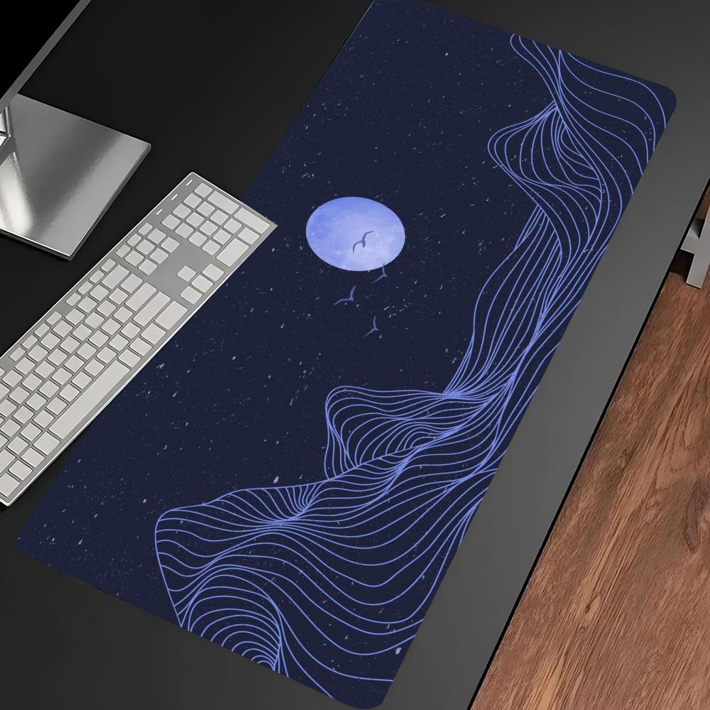 Vintage Wave Mountain Moon Lar - đánh giá và giá Retro Gaming Desk Setup