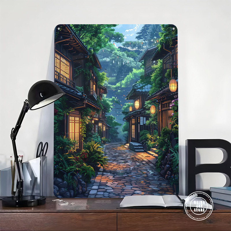 Green Street in Japan Tin Plaq - đánh giá và giá Retro Gaming Japan
