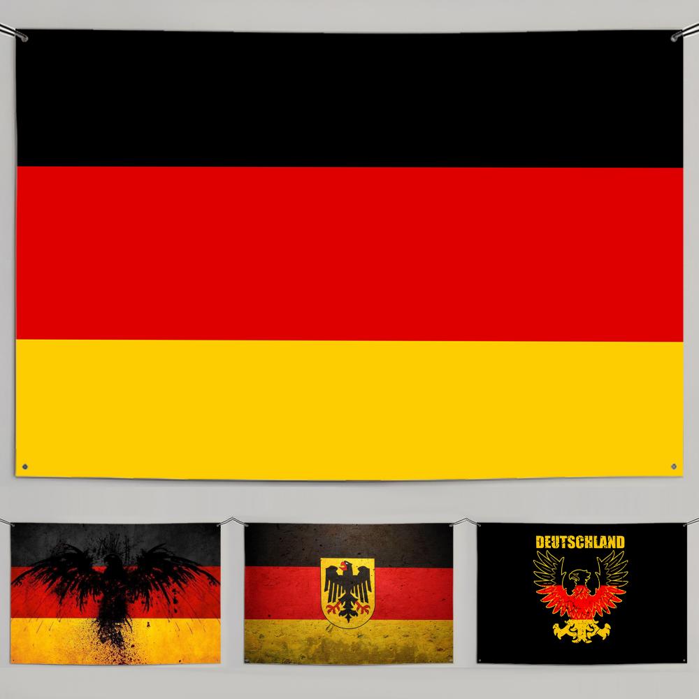 1PC Famous Germany Flags Retro - đánh giá và giá Retro Gaming Banner