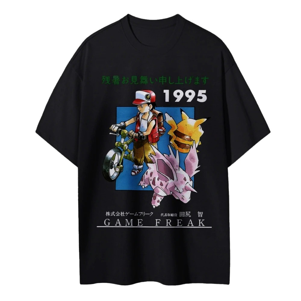 Pokemon 1995 Vintage T - Shirt - đánh giá và giá Retro Gaming Pokemon