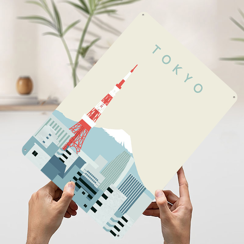 Tokyo Poster Retro 3D Printed  - đánh giá và giá Retro Gaming Tokyo