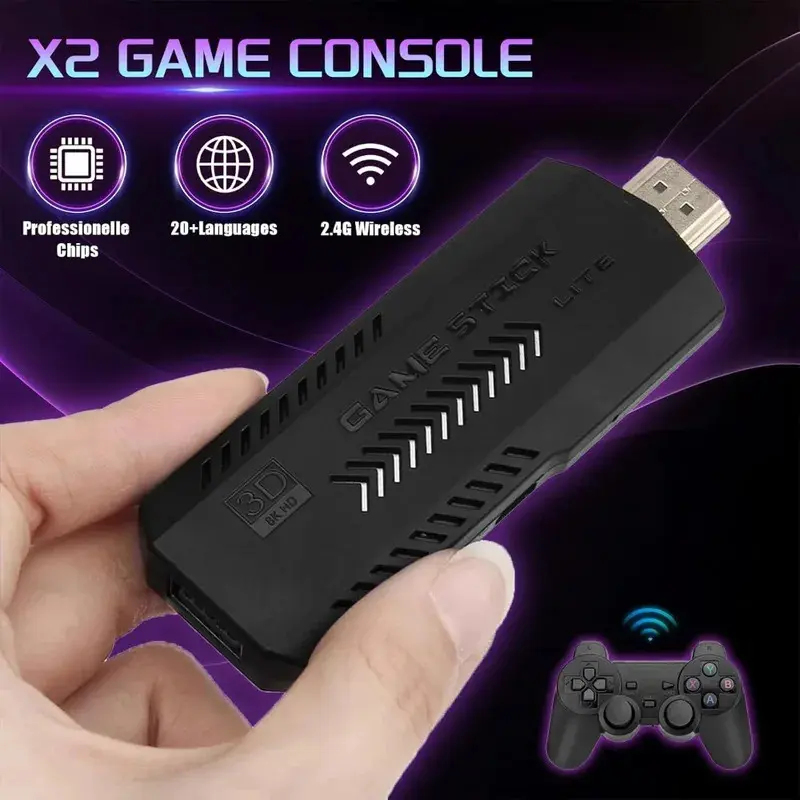 X2 PLUS Retro Gaming Console 6 - đánh giá và giá Retro Gaming Game Stick