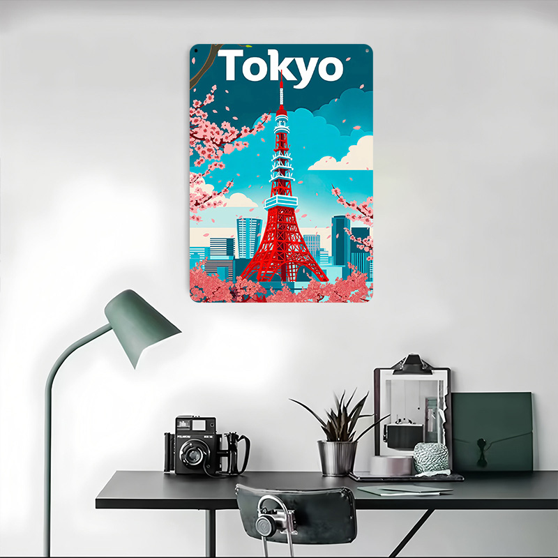 Tokyo Travel Tinplate Poster C - đánh giá và giá Retro Gaming Tokyo