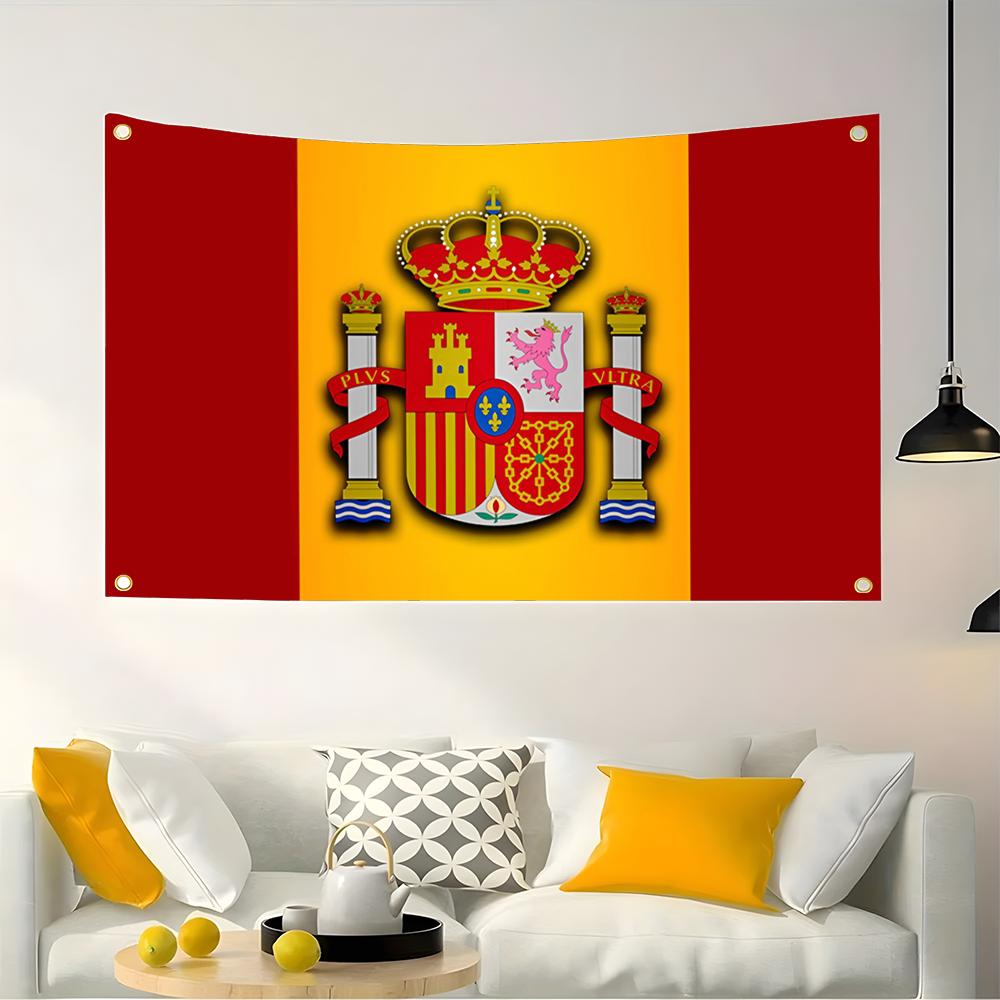 1PC Famous Spain Flags Retro F - đánh giá và giá Retro Gaming Banner