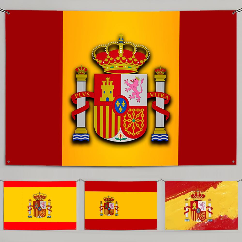 1PC Famous Spain Flags Retro F - đánh giá và giá Retro Gaming Banner