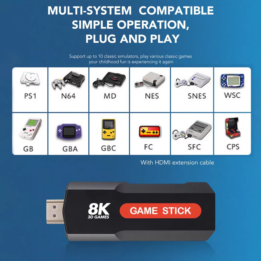 X2 Game Stick HD 4K 8K 3D Cons - đánh giá và giá Retro Gaming Game Stick