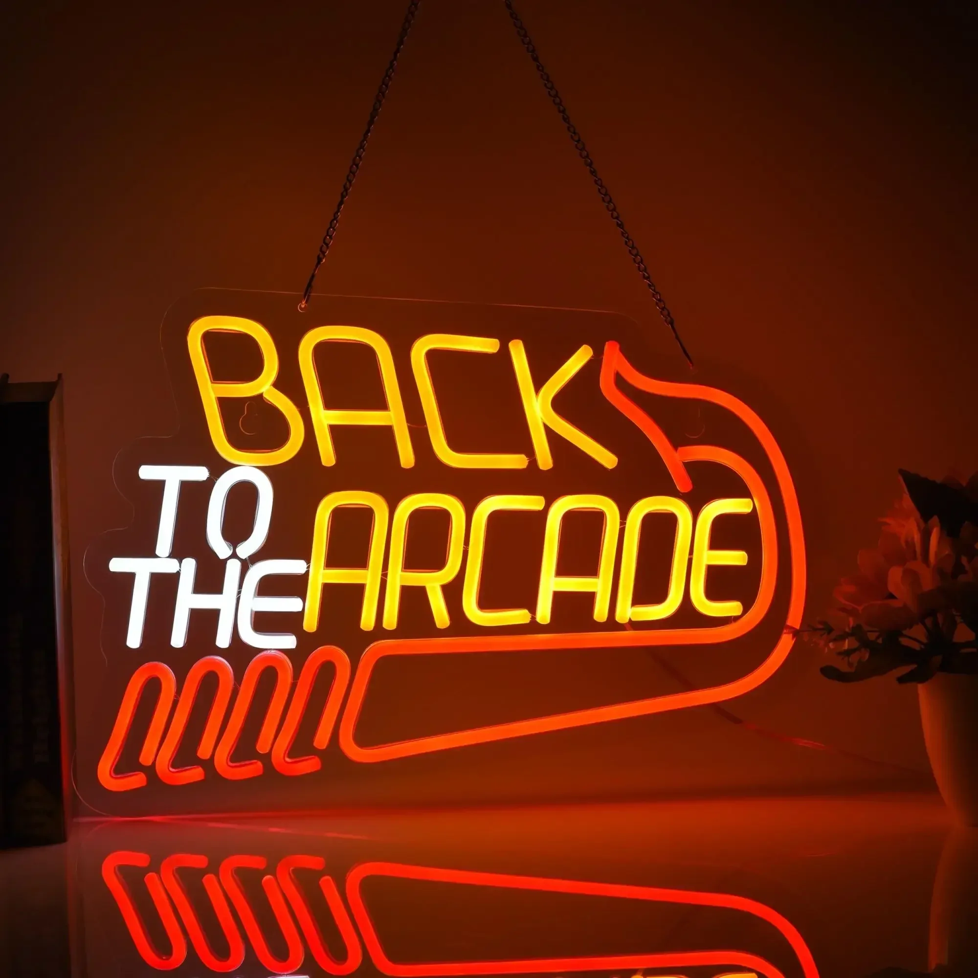 Back to The Arcade Neon Sign R - đánh giá và giá Retro Gaming Room Ideas
