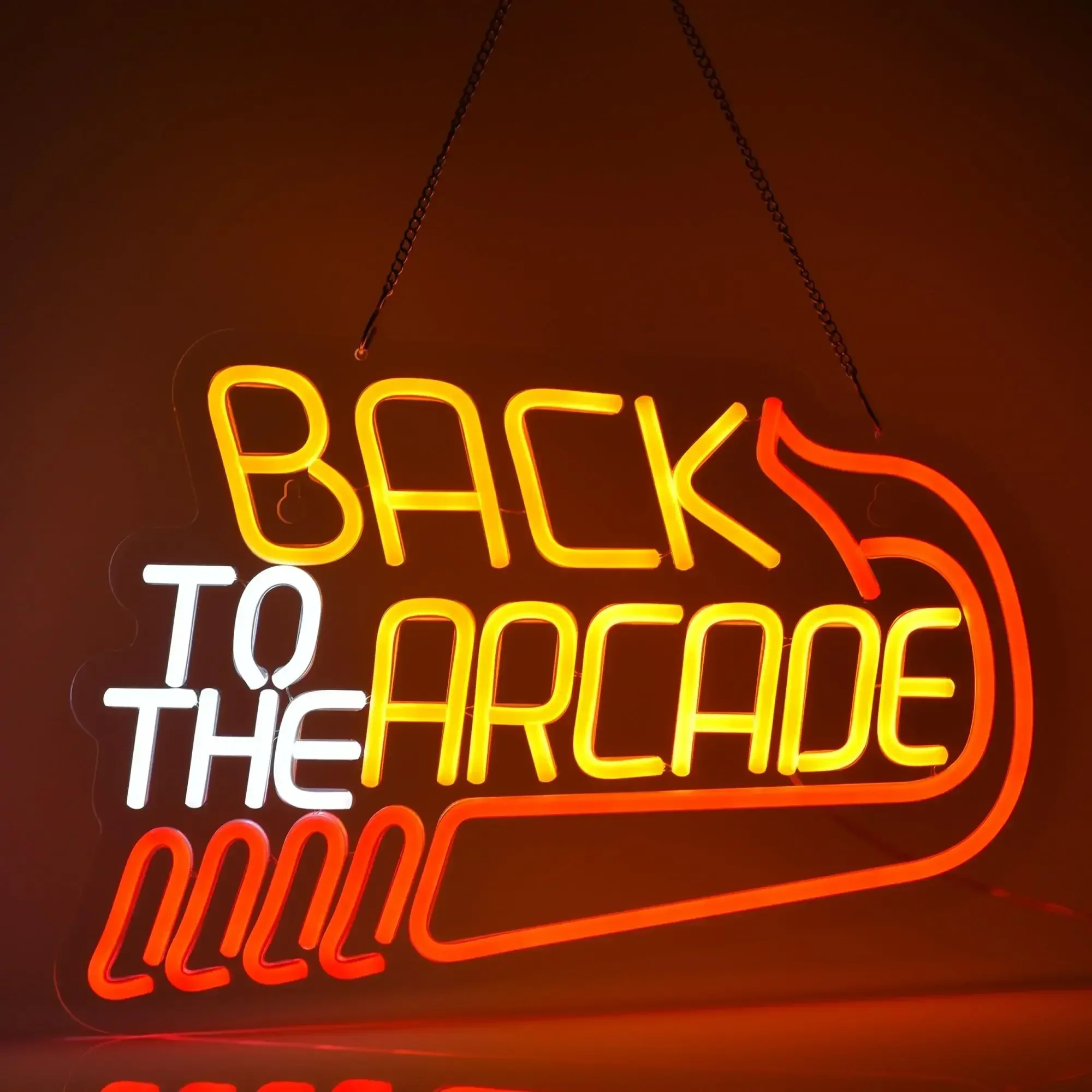 Back to The Arcade Neon Sign R - đánh giá và giá Retro Gaming Room Ideas